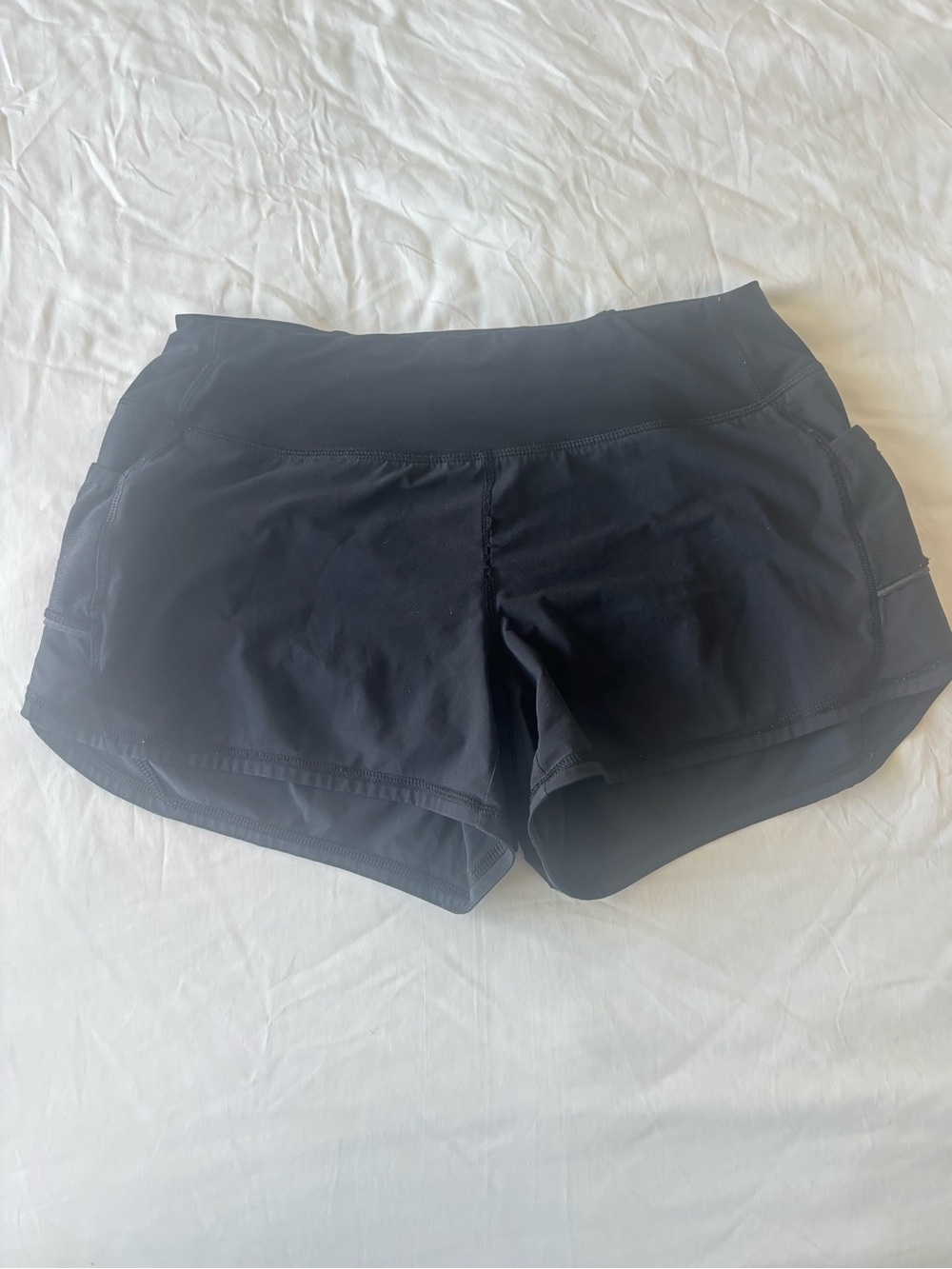 Athleta Black Women's Athletic Shorts with Side Pockets